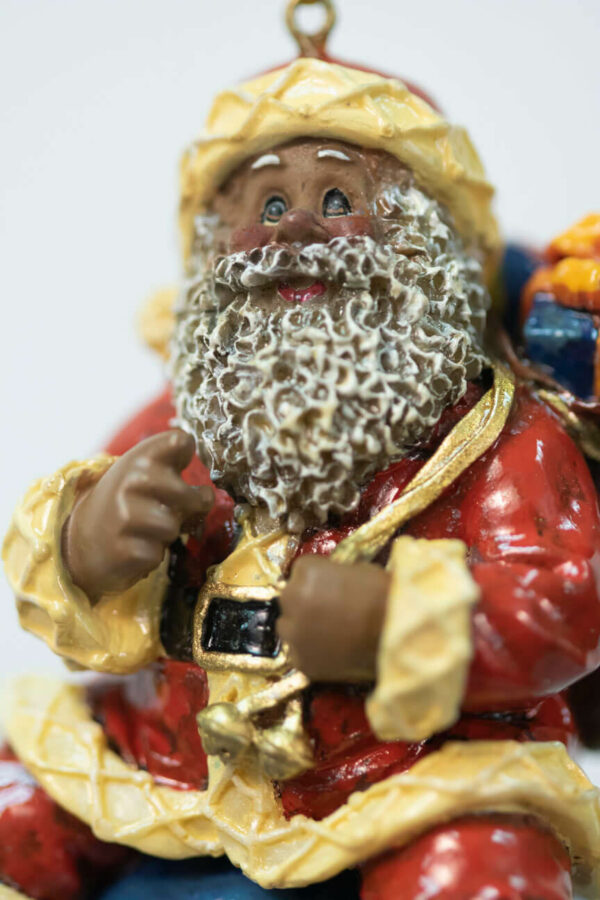 Believe Santa Ornament