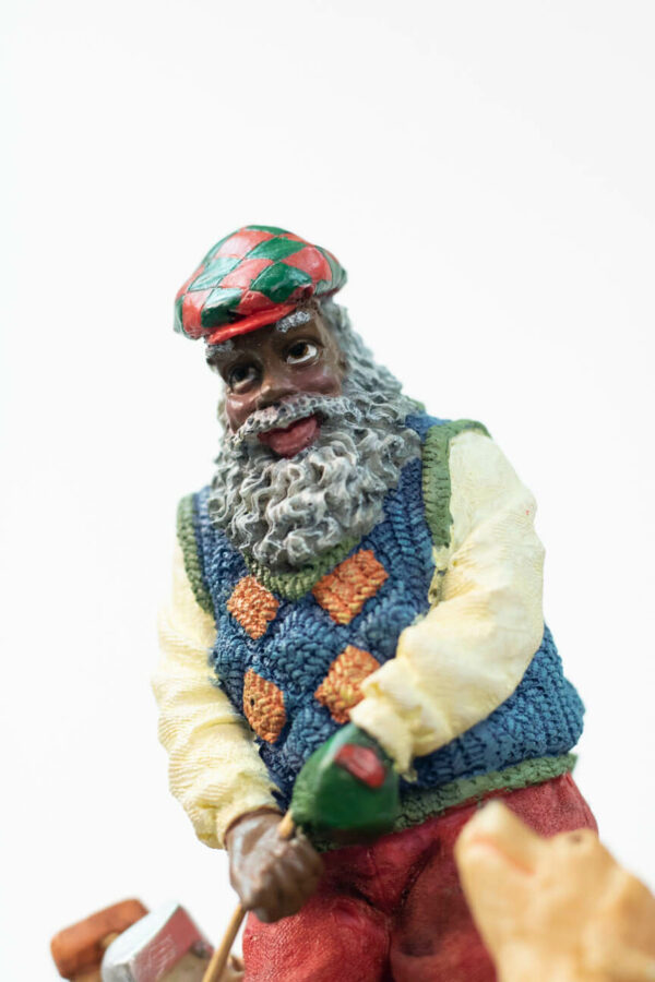 Golfing Santa