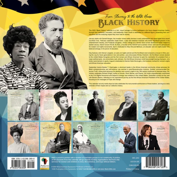 2025 AAE calendar Black History