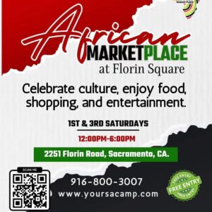 African Market Place - Every 1st & 3rd Sat @ Florin Square